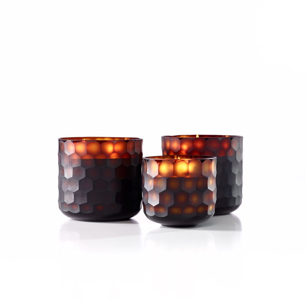 Circle Amber Candela