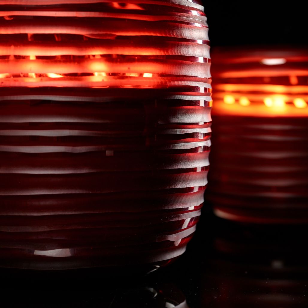 Sphere Red Candela